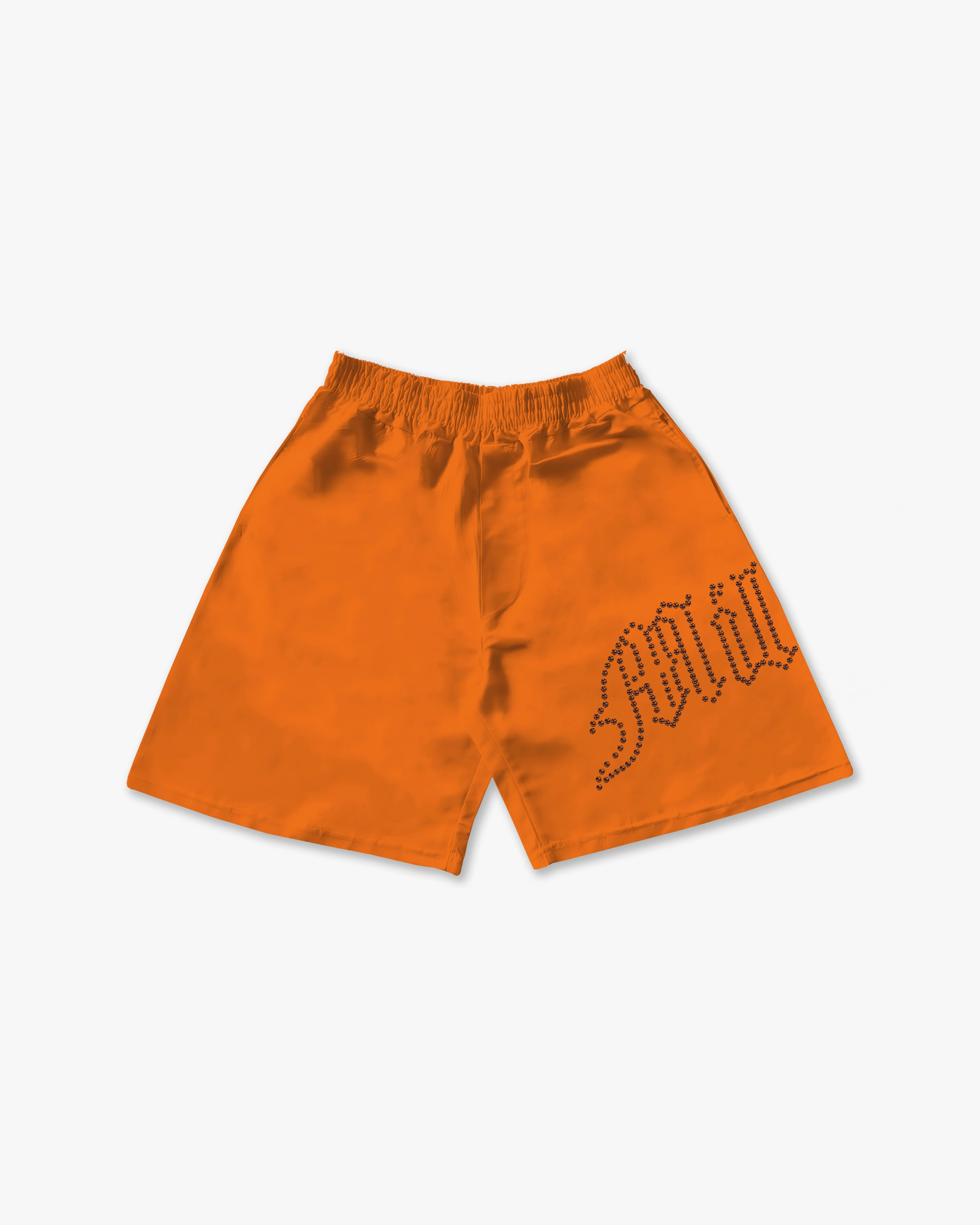 Shorts Tech Arancio - Diamond Nero