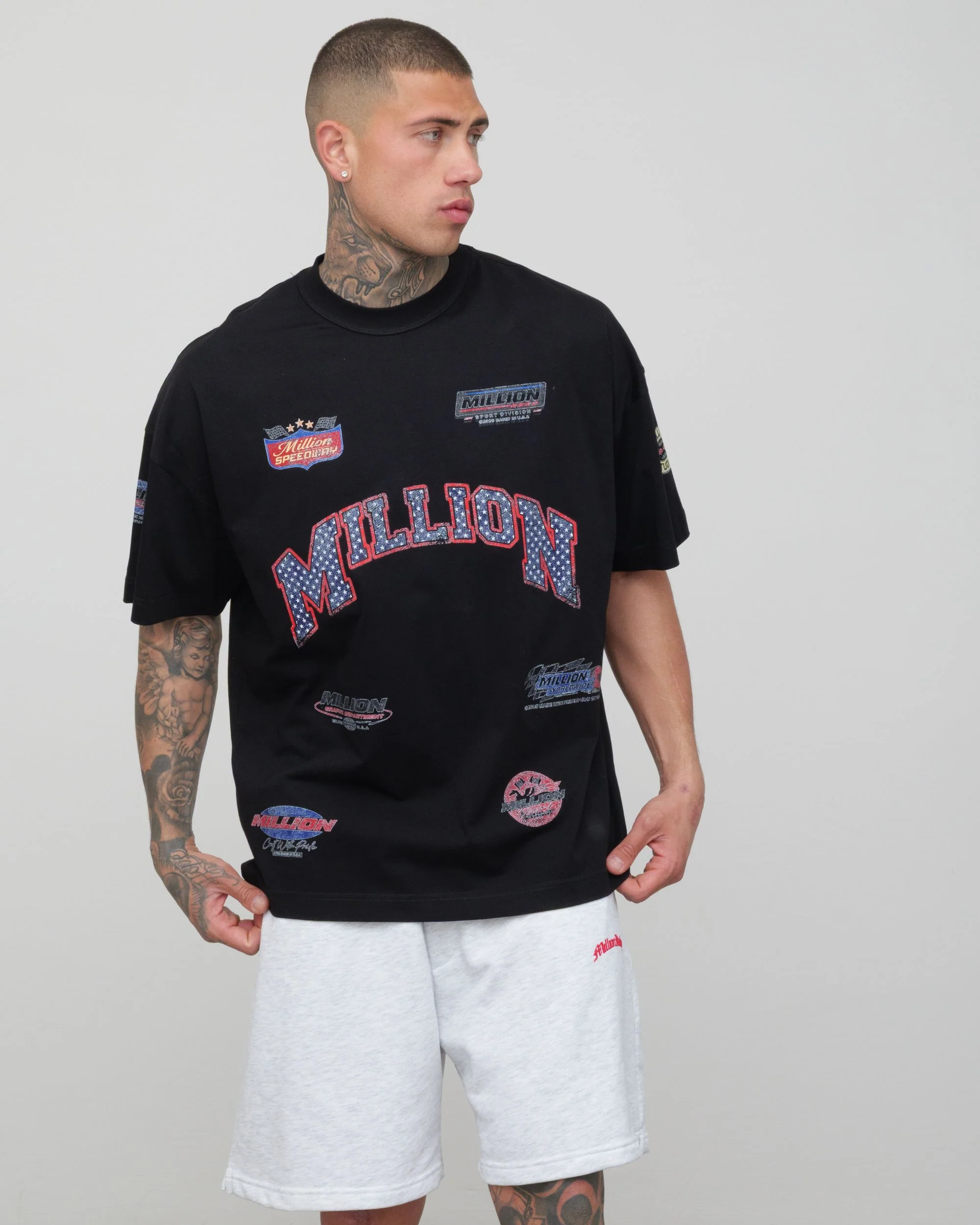 T-Shirt Racing Nera - Image 3