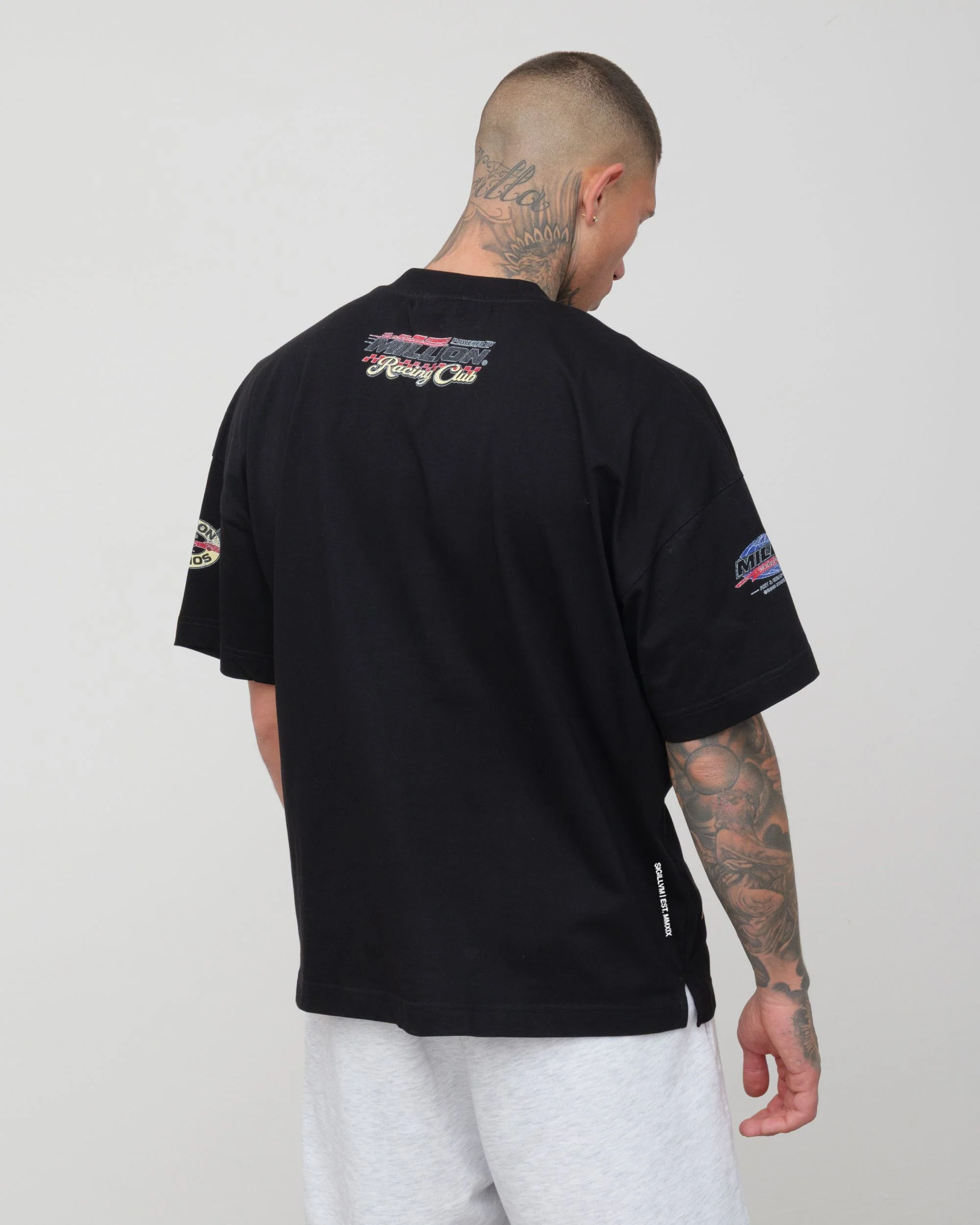 T-Shirt Racing Nera - Image 4